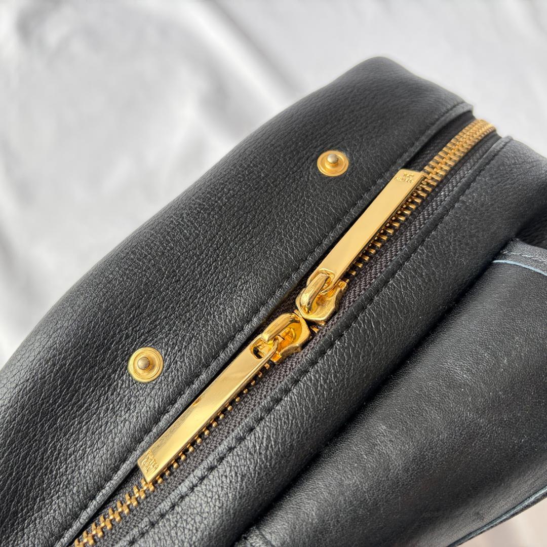 美品 ポーター ミニアチュール レザー 2way バッグ 黒 256-11359