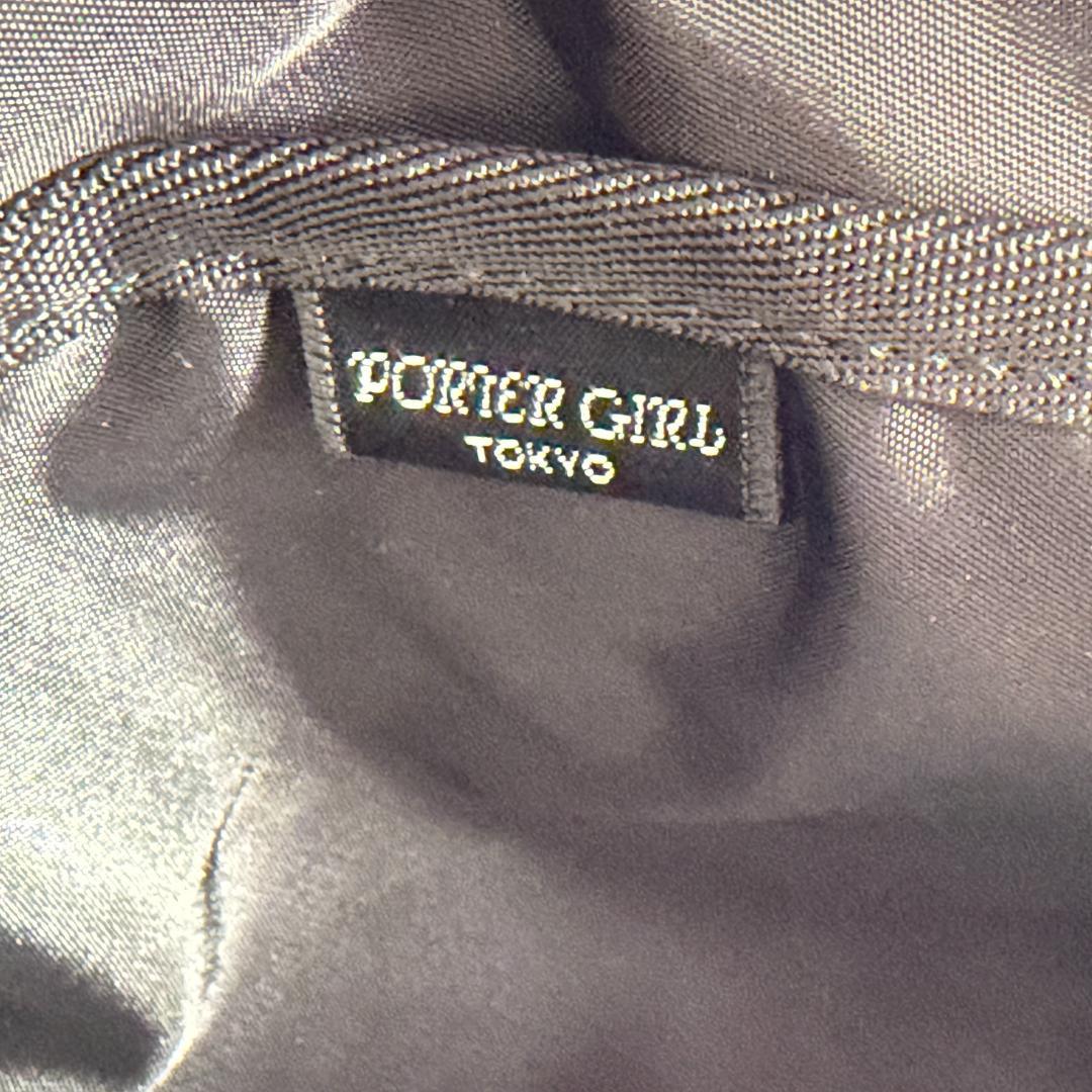 美品 ポーター ミニアチュール レザー 2way バッグ 黒 256-11359