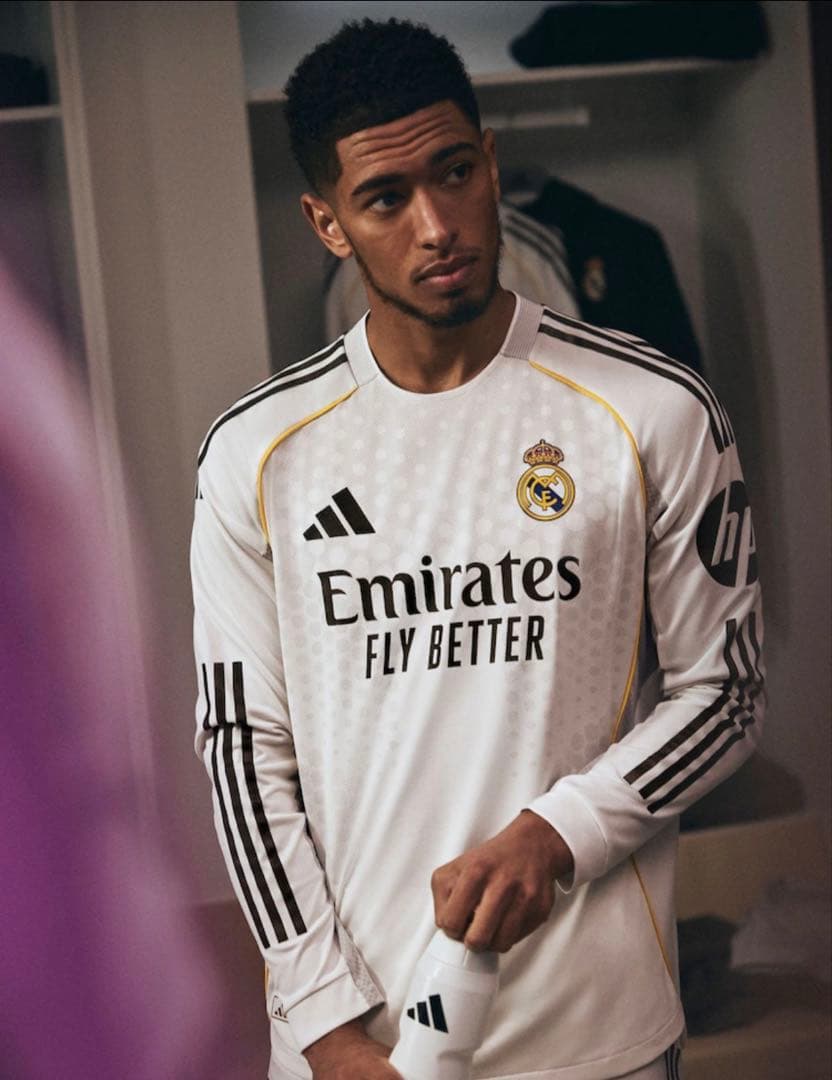 adidas Real Madrid 長袖シャツ M