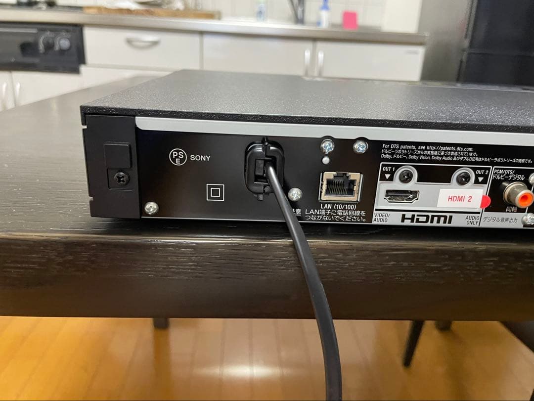 ソニー　ブルーレイプレイヤー