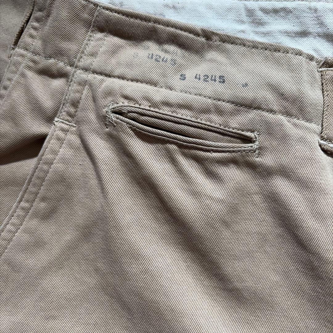 ヤ*ン様 40s US.ARMY チノパン pwステンシル アーミーチノ 50s