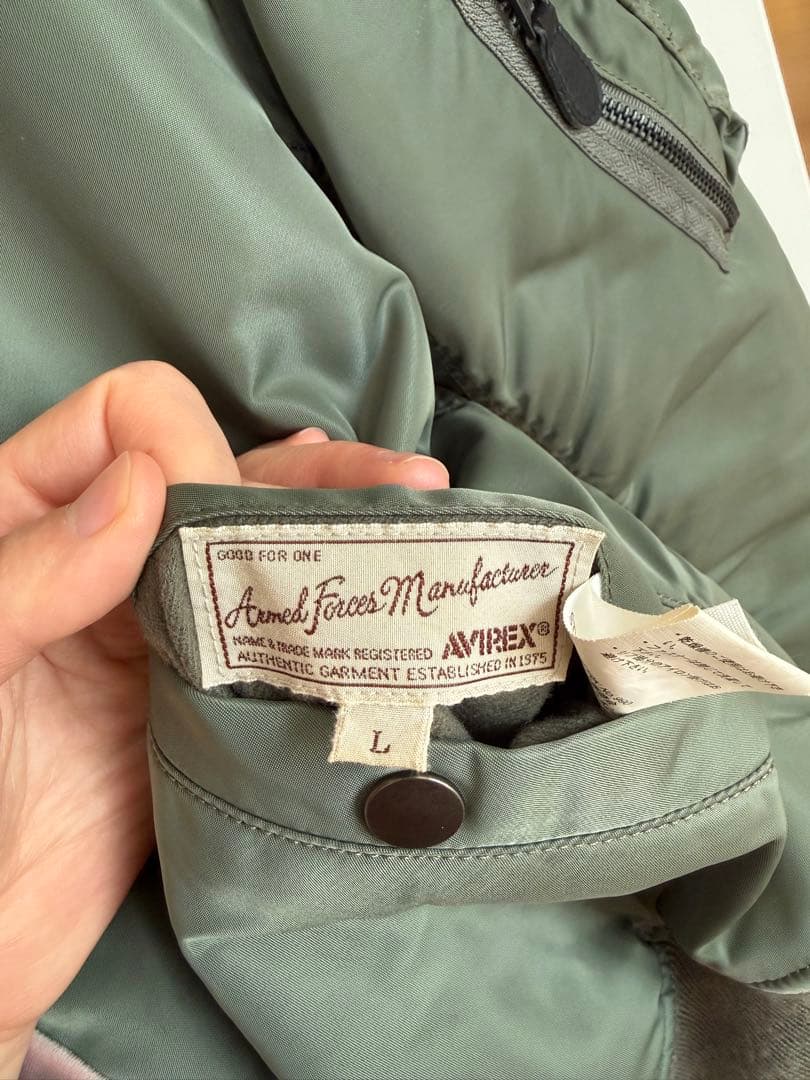 Avirex MA-1 オリーブグリーン