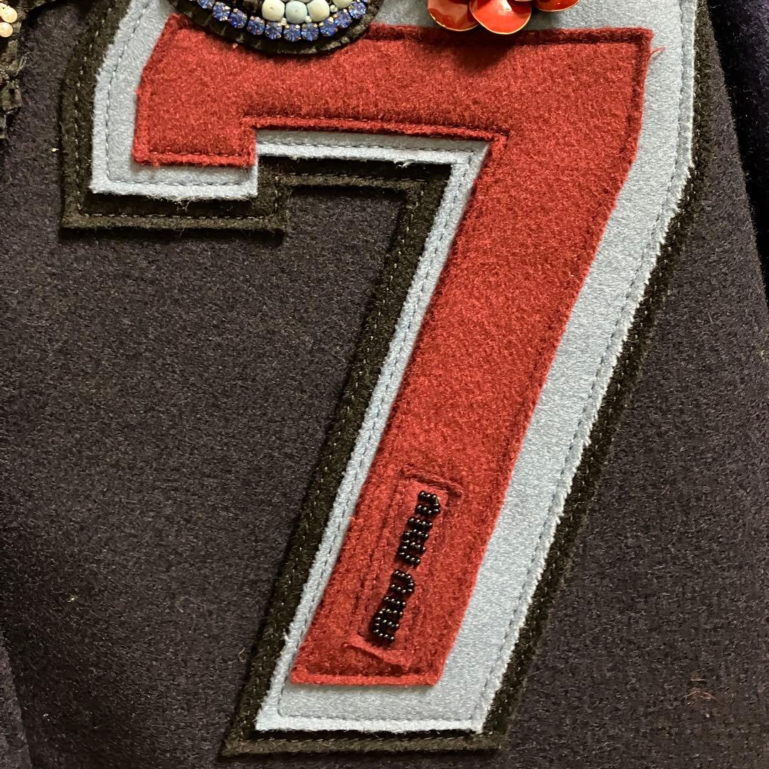 希少　MiuMiu ミュウミュウ ビジュー コート レア　お値下げここまで