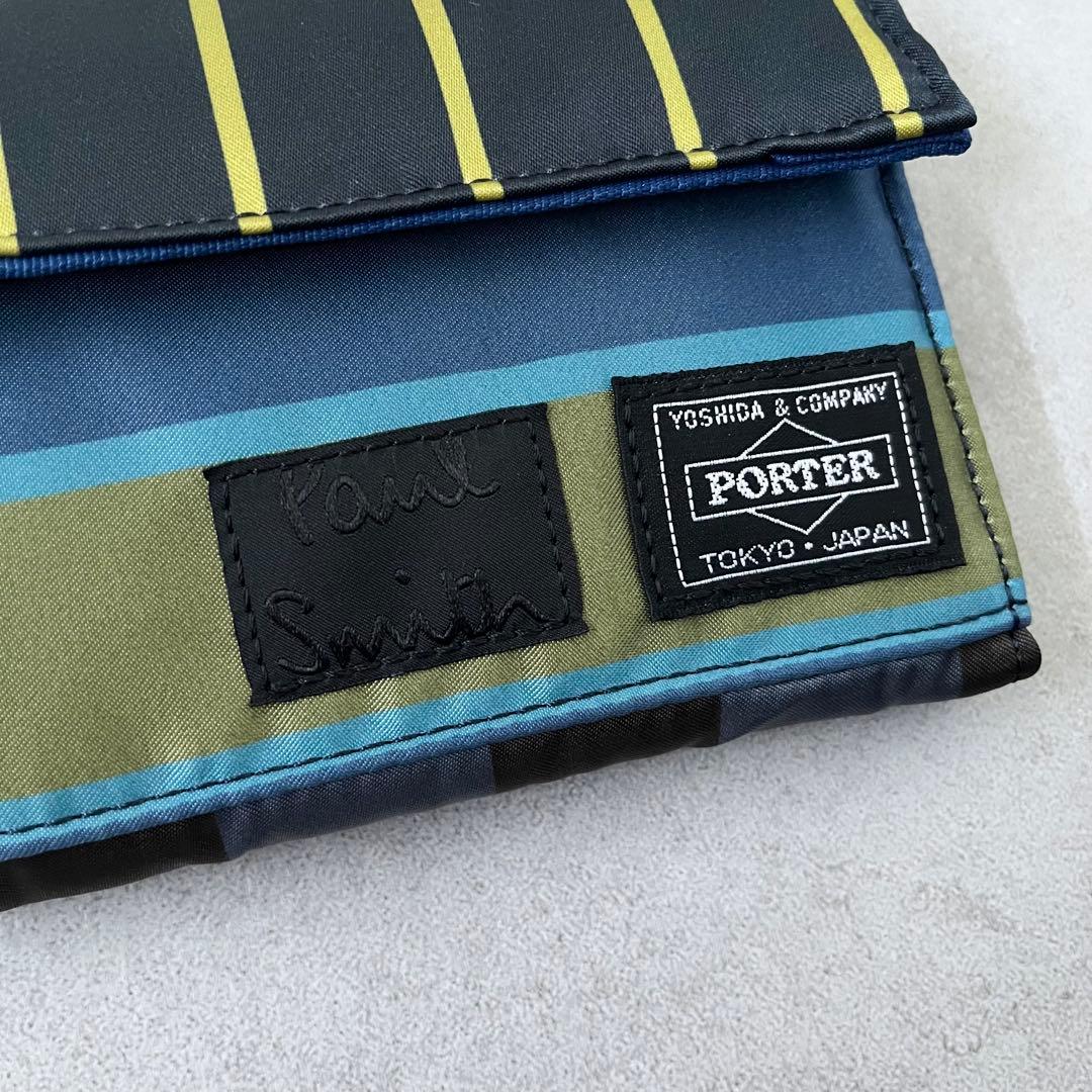 Paul Smith × PORTER ポールスミス ポーター 2つ折り財布