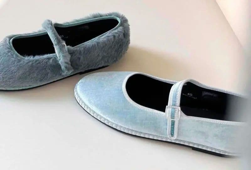 Sciuscia 今期新作カラー メリージェーン ベルベット 40