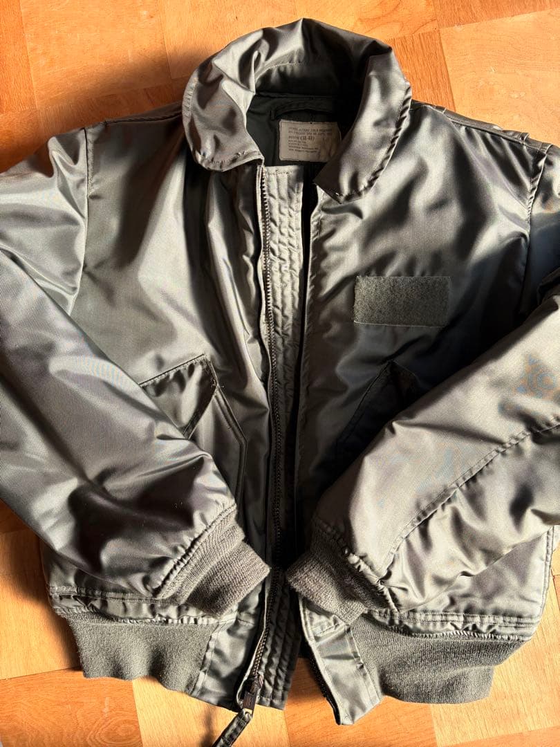 実物 初期型 cwu45/p（38-40）アクションプリーツグリーンブライヤー