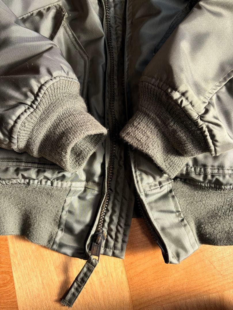 実物 初期型 cwu45/p（38-40）アクションプリーツグリーンブライヤー