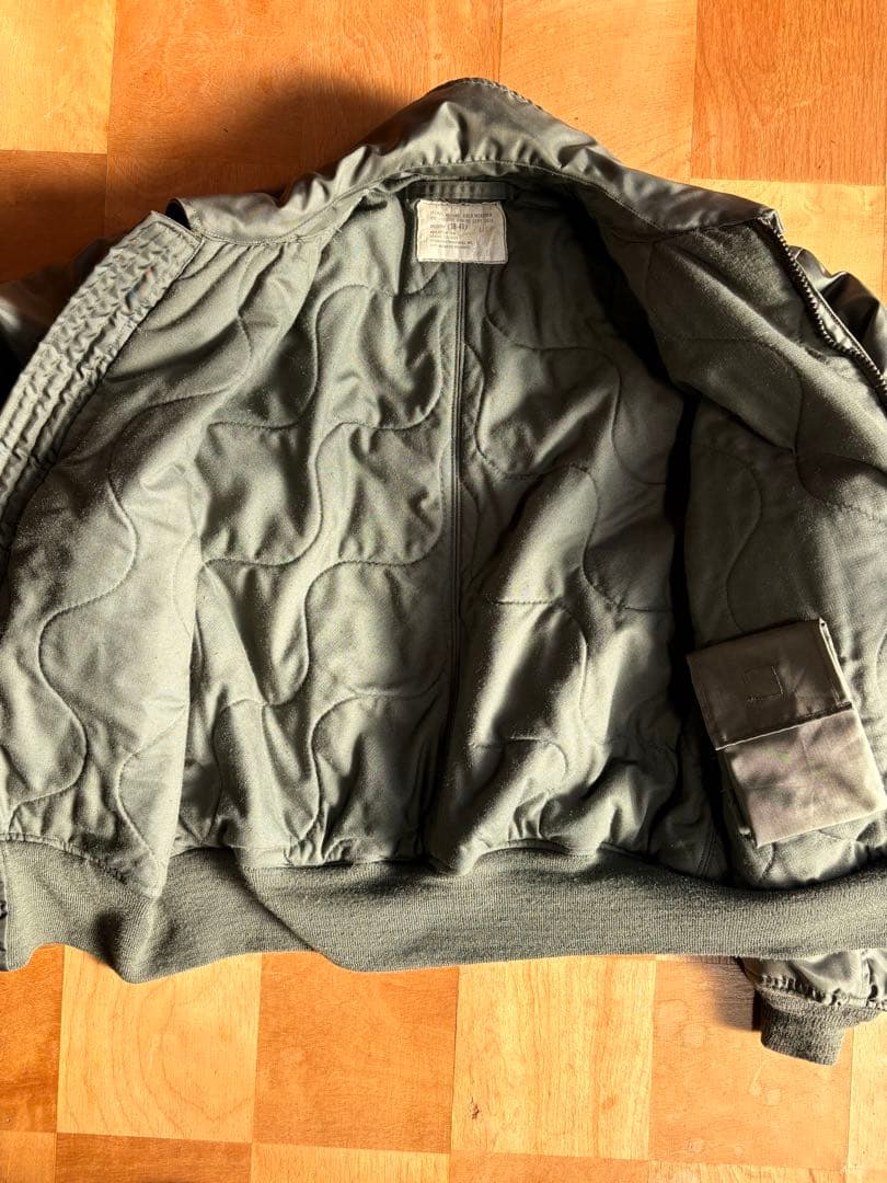 実物 初期型 cwu45/p（38-40）アクションプリーツグリーンブライヤー