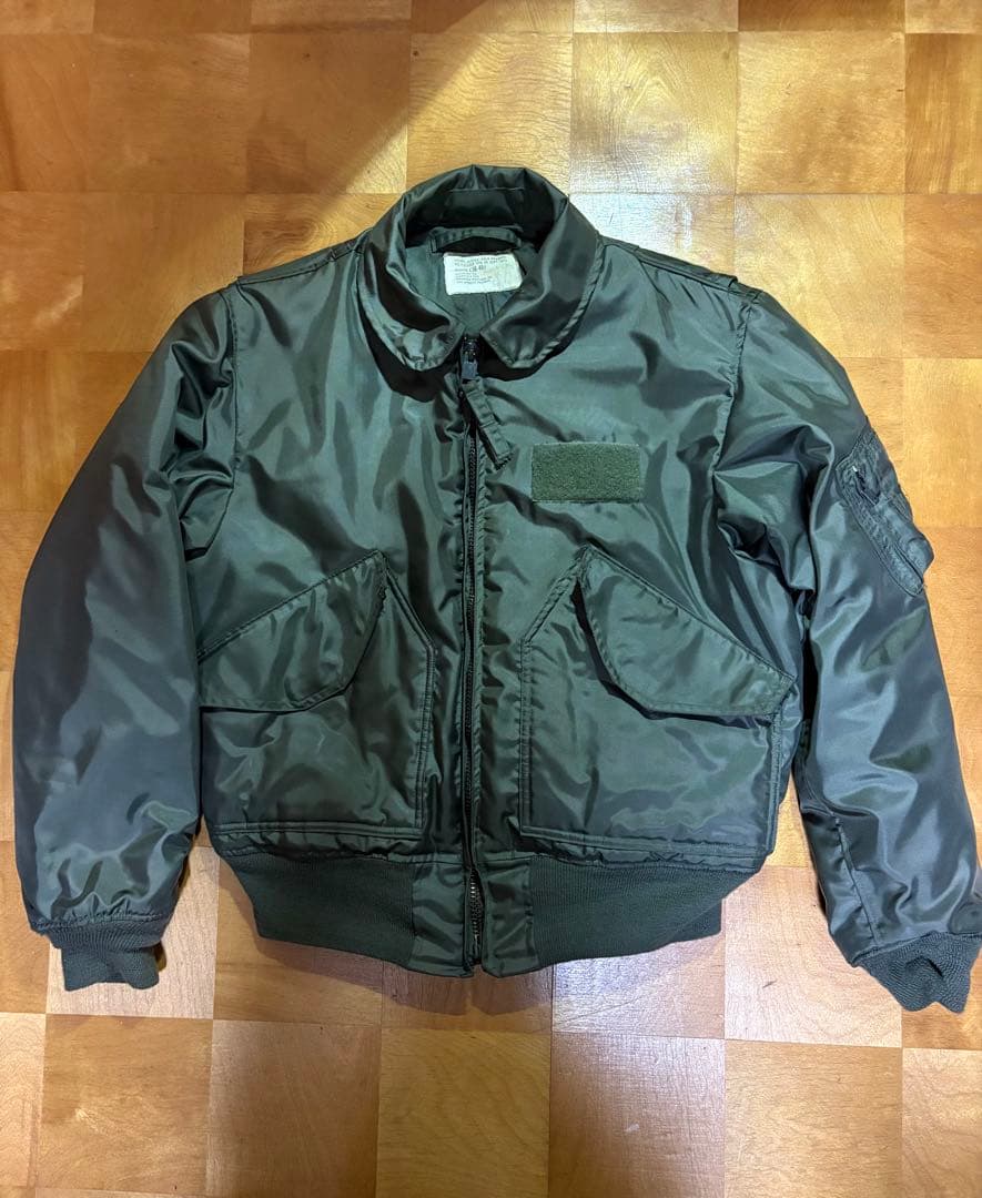 実物 初期型 cwu45/p（38-40）アクションプリーツグリーンブライヤー