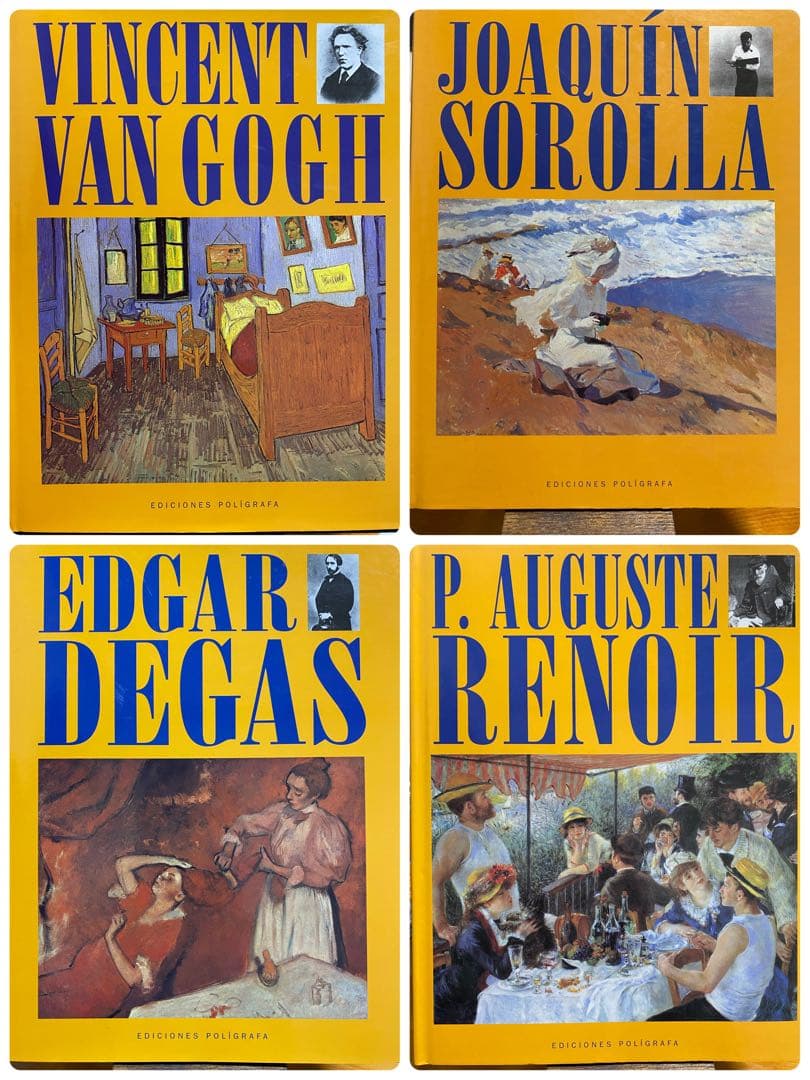 画集　まとめ売り　ソローリャ　ルノワール　ゴッホ　ドガ