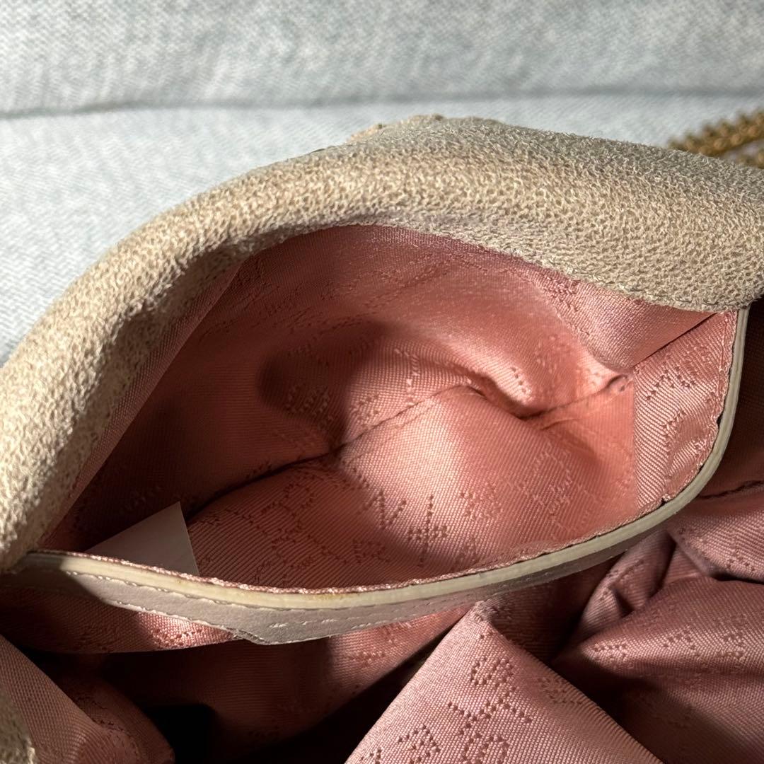 ステラ マッカートニー ファラベラ ミニ トートバッグ ベージュ ゴールド