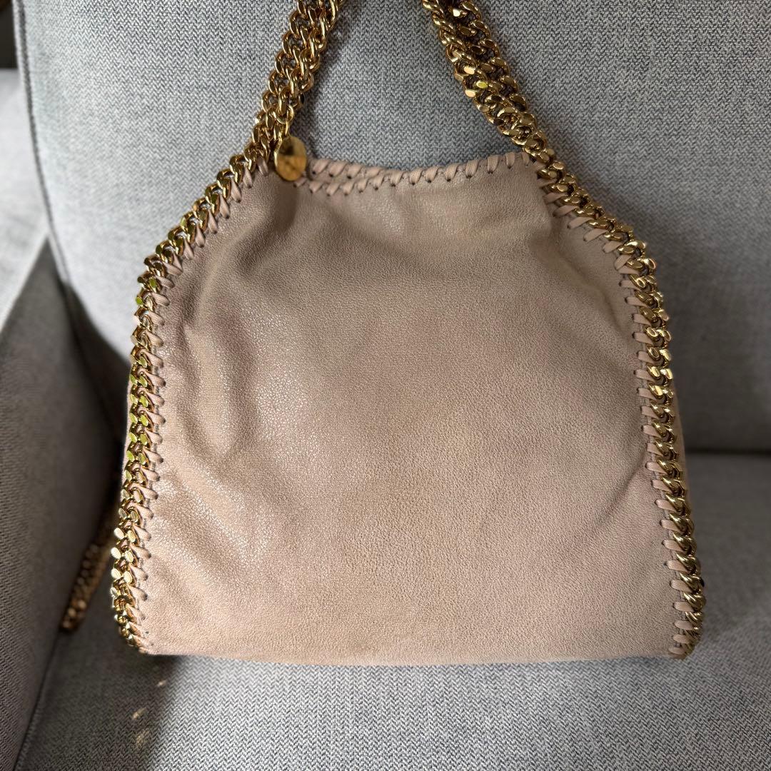 ステラ マッカートニー ファラベラ ミニ トートバッグ ベージュ ゴールド