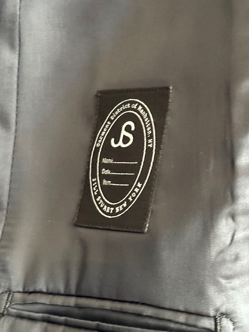 ［美品］Jill Stuart NEW YORK カシミヤ混　チェスターコート