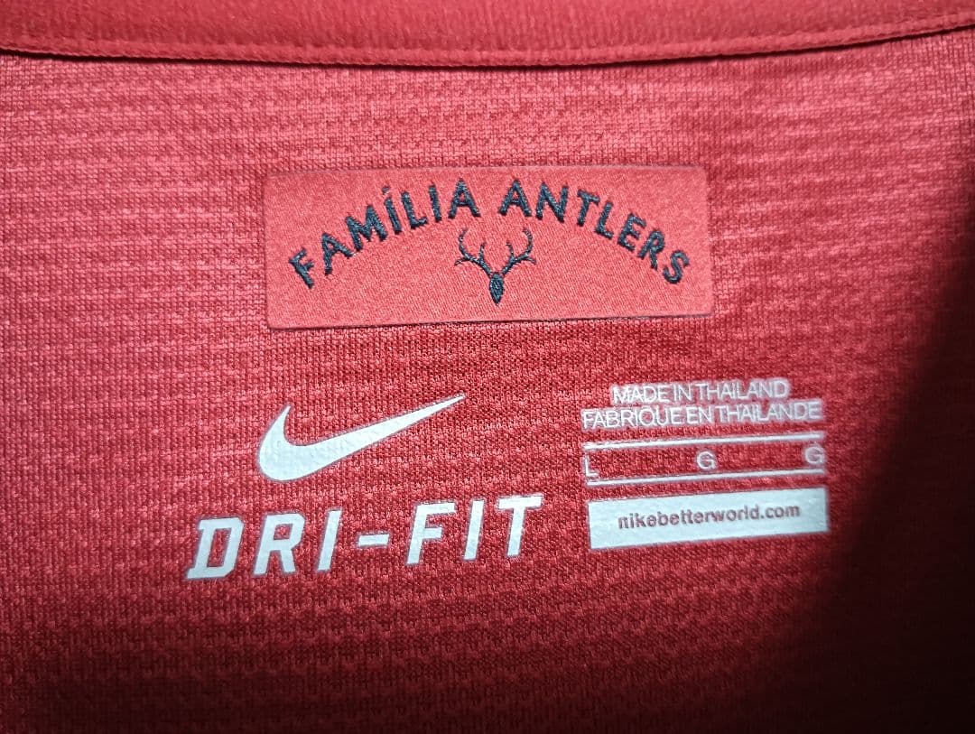 ナイキ 鹿島アントラーズ 2014オーセンティックユニフォーム #12 タグ付き