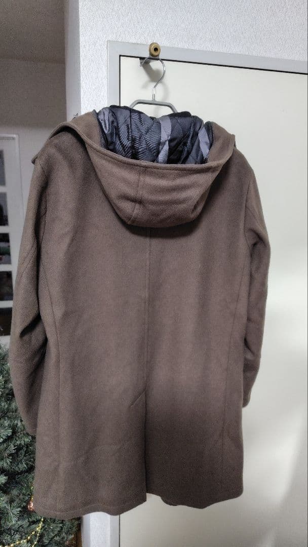 BLACK LABEL CRESTBRIDGE フーデットロングコート L