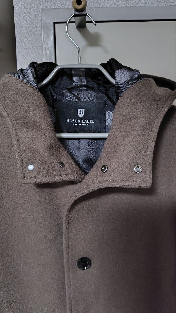 BLACK LABEL CRESTBRIDGE フーデットロングコート L