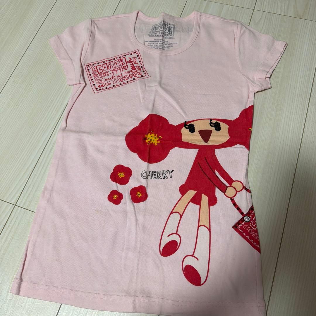 COACH POPPY ピンク Tシャツ
