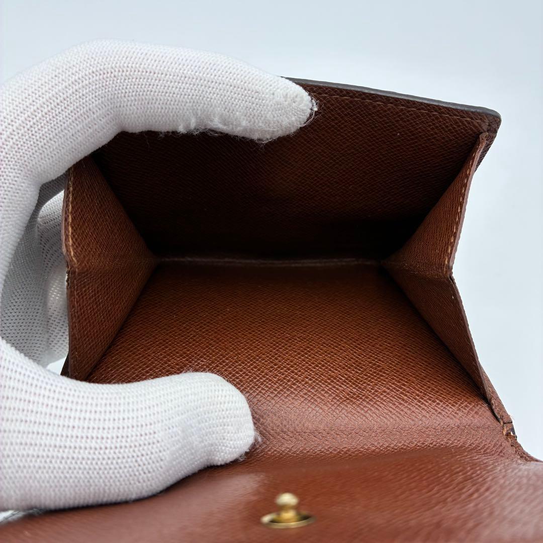 ルイヴィトン モノグラム ポルトモネ ビエ カルトクレディ　Wホック財布