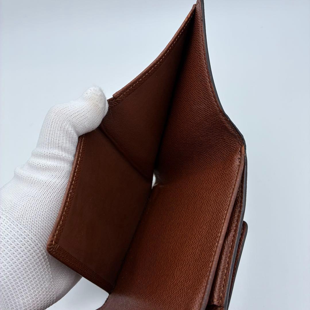 ルイヴィトン モノグラム ポルトモネ ビエ カルトクレディ　Wホック財布