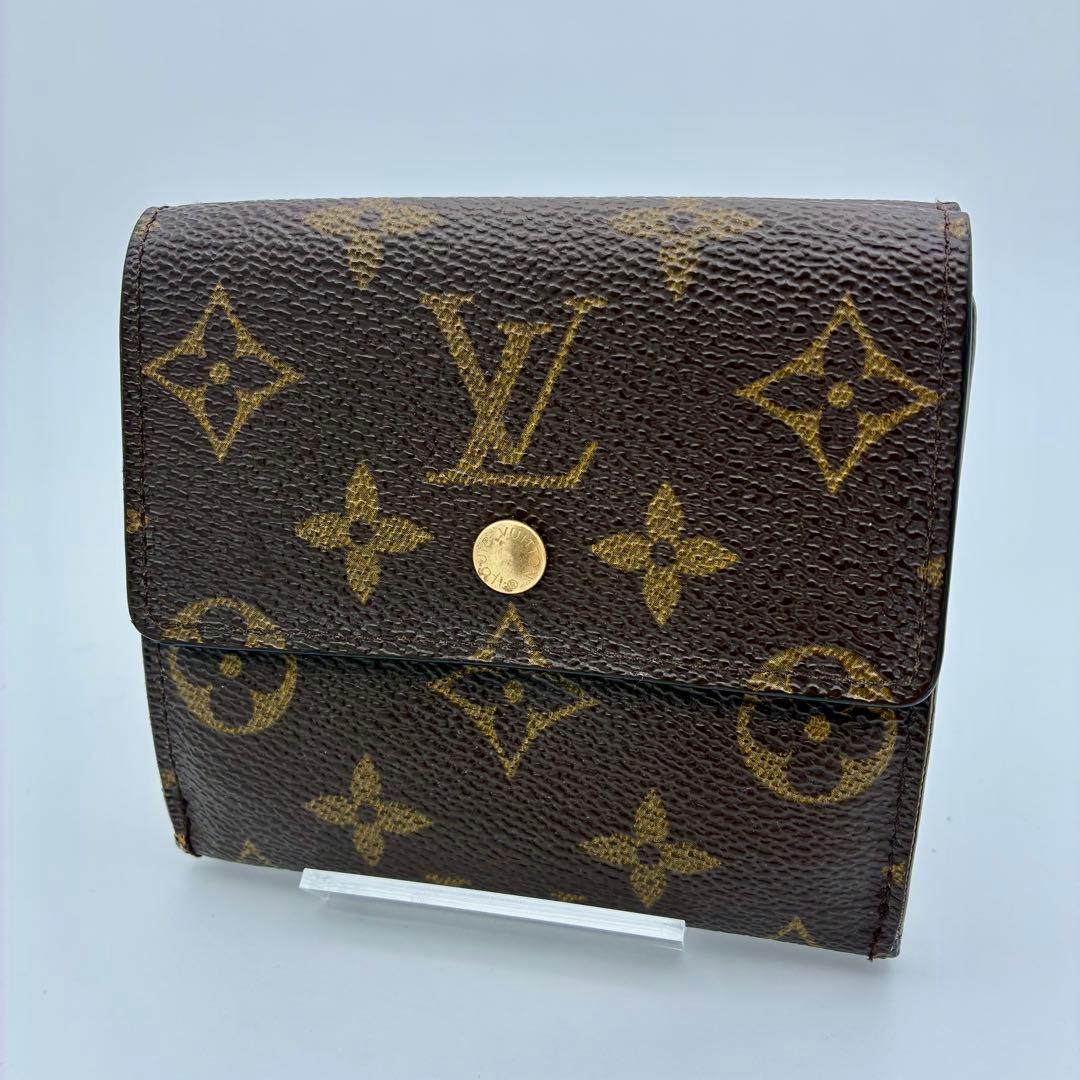 ルイヴィトン モノグラム ポルトモネ ビエ カルトクレディ　Wホック財布