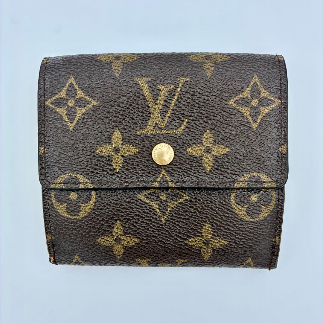 ルイヴィトン モノグラム ポルトモネ ビエ カルトクレディ　Wホック財布