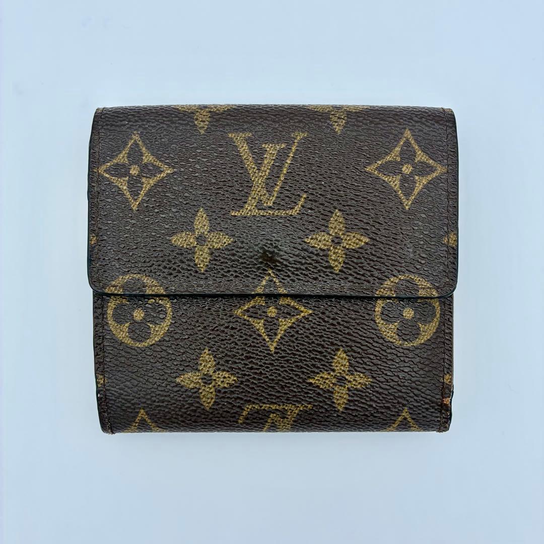 ルイヴィトン モノグラム ポルトモネ ビエ カルトクレディ　Wホック財布