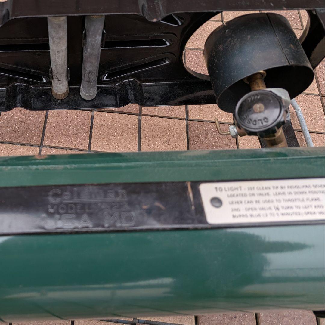Coleman 523 GIツーバーナーストーブ USA MD
