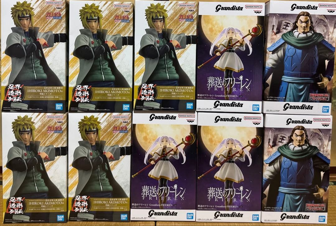 NARUTO-ナルト- 疾風伝 忍界造形列伝-波風ミナト　フリーレン　キングダム