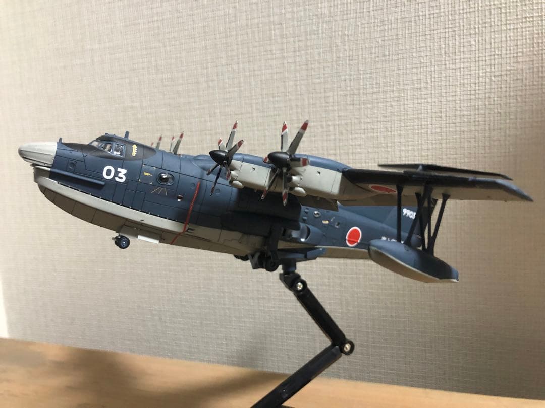 海上自衛隊　US-2 プラモデル