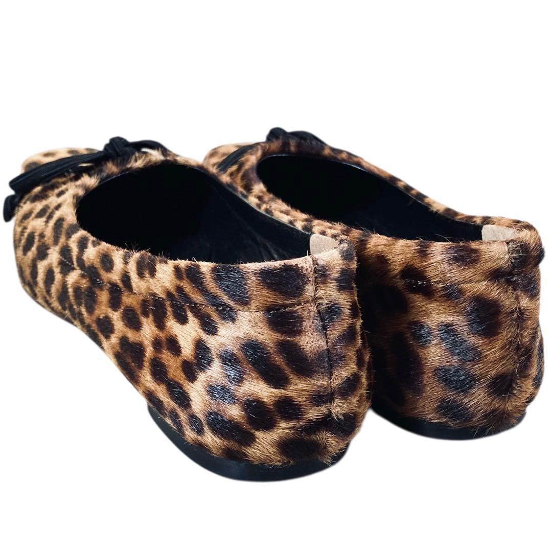 【GK Yu-miさま専用】PIPPICHIC ヒョウ柄 フラットシューズ 37