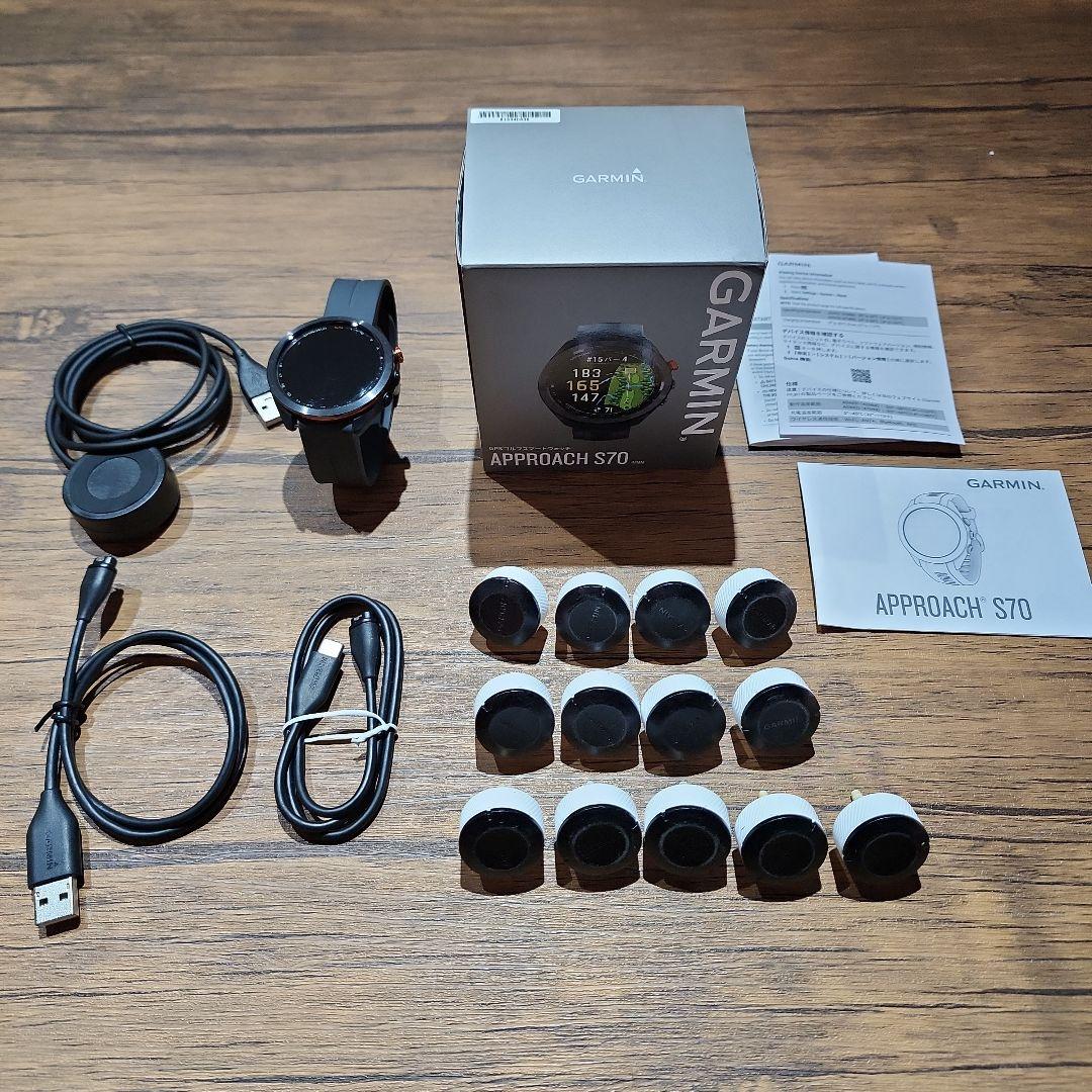 GARMIN APPROACH S70 47㎜ /CT10 13個付き！