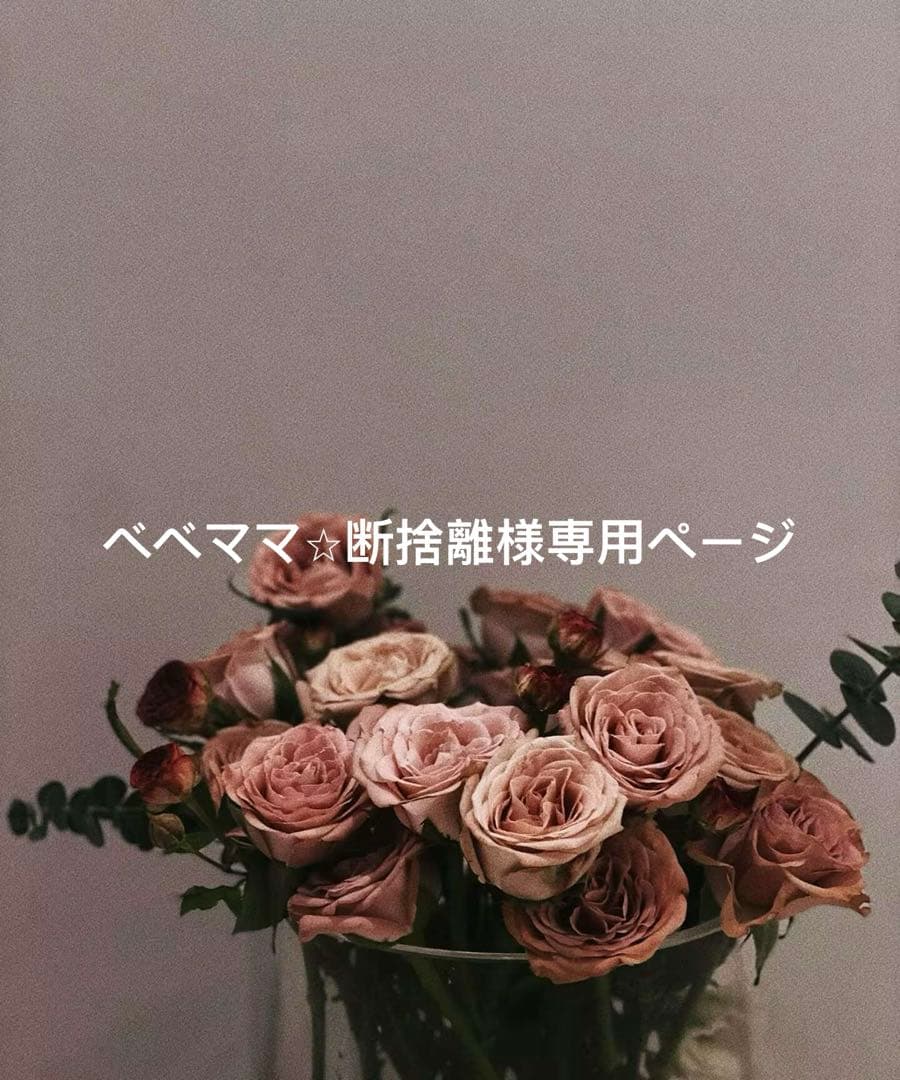 べべママ⭐︎断捨離ページ