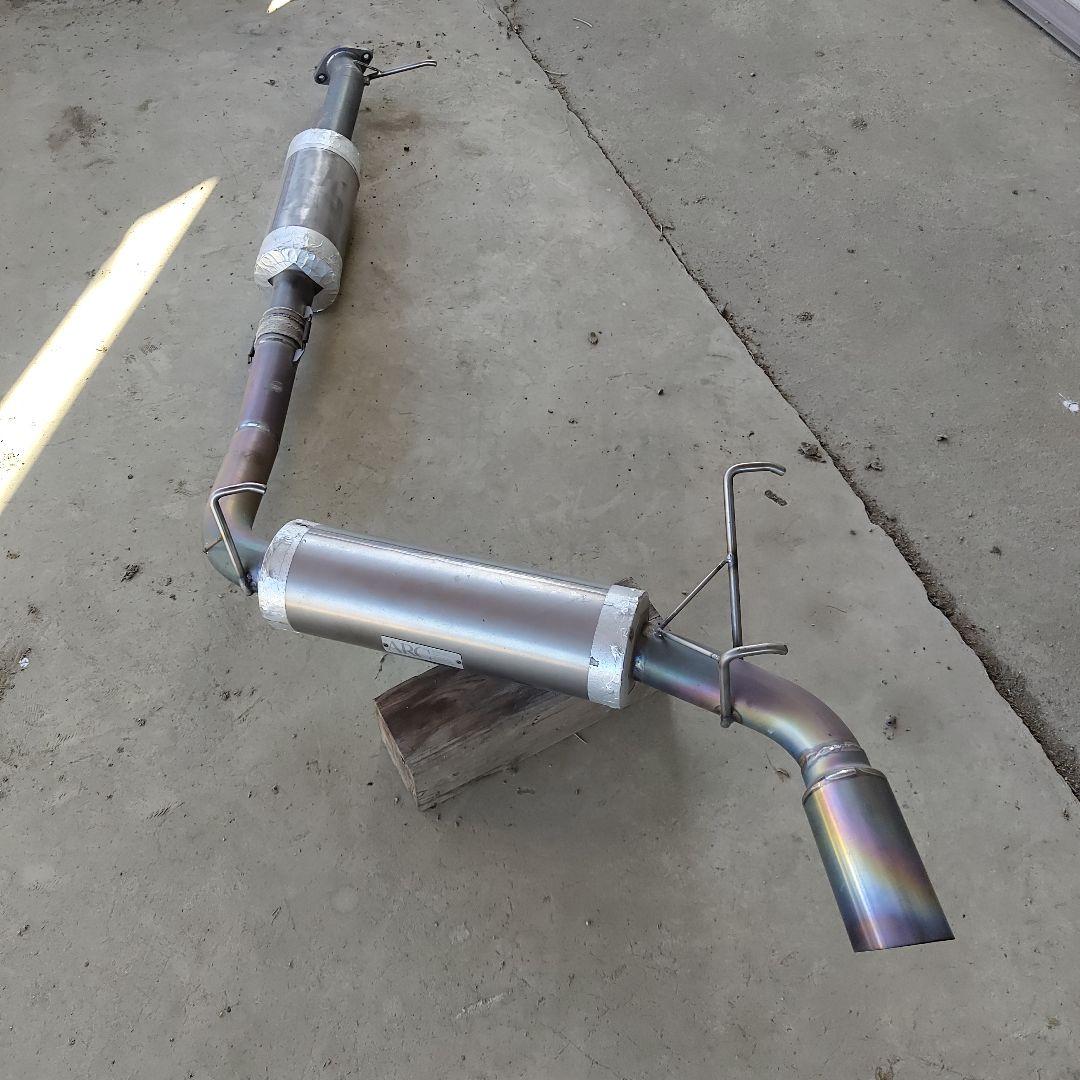 引取限定　NA8C ARC チタンマフラー　車検非対応