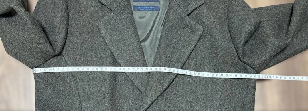 Yohji Yamamoto ヨウジヤマモト ウール ロング チェスター コート