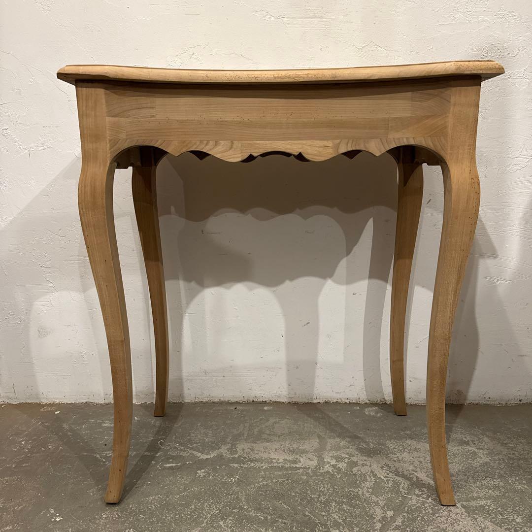 年末年始saleヴィンテージ　木製サイドテーブル　引き出し付き　剥離