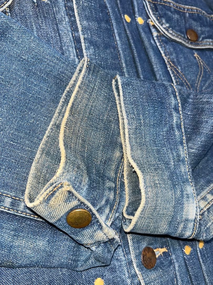 50s Wrangler 希少 111mj 縦ベル size42デニムジャケット