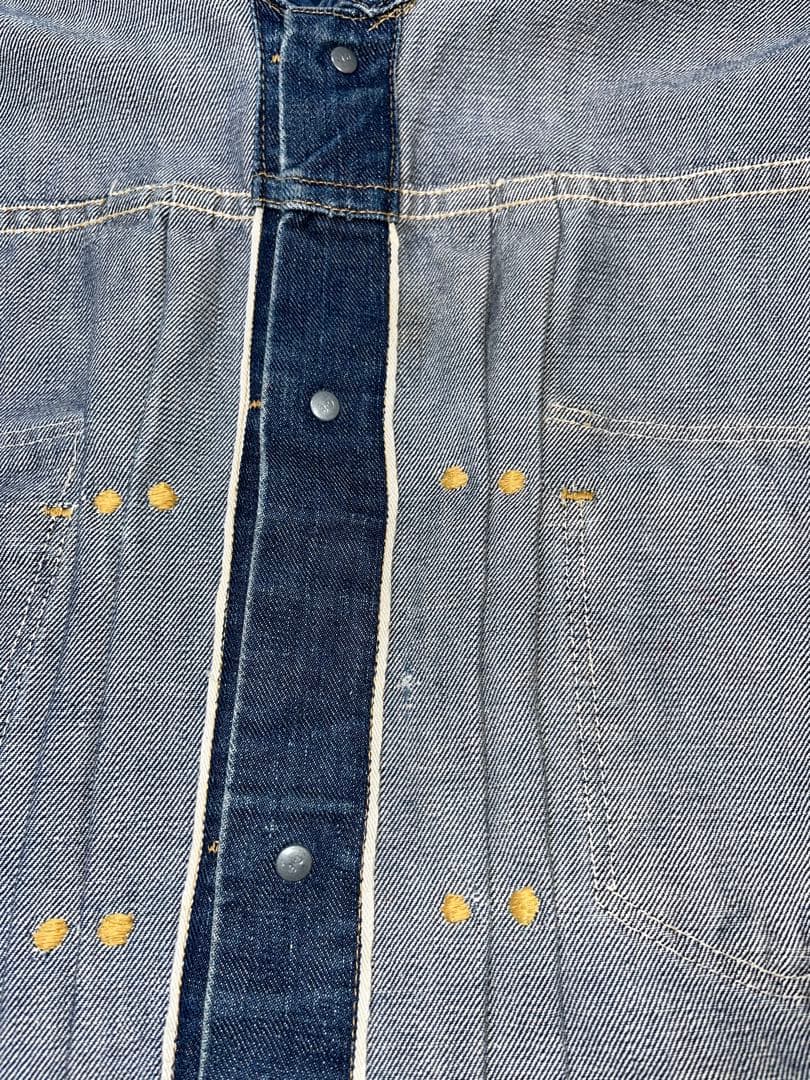 50s Wrangler 希少 111mj 縦ベル size42デニムジャケット