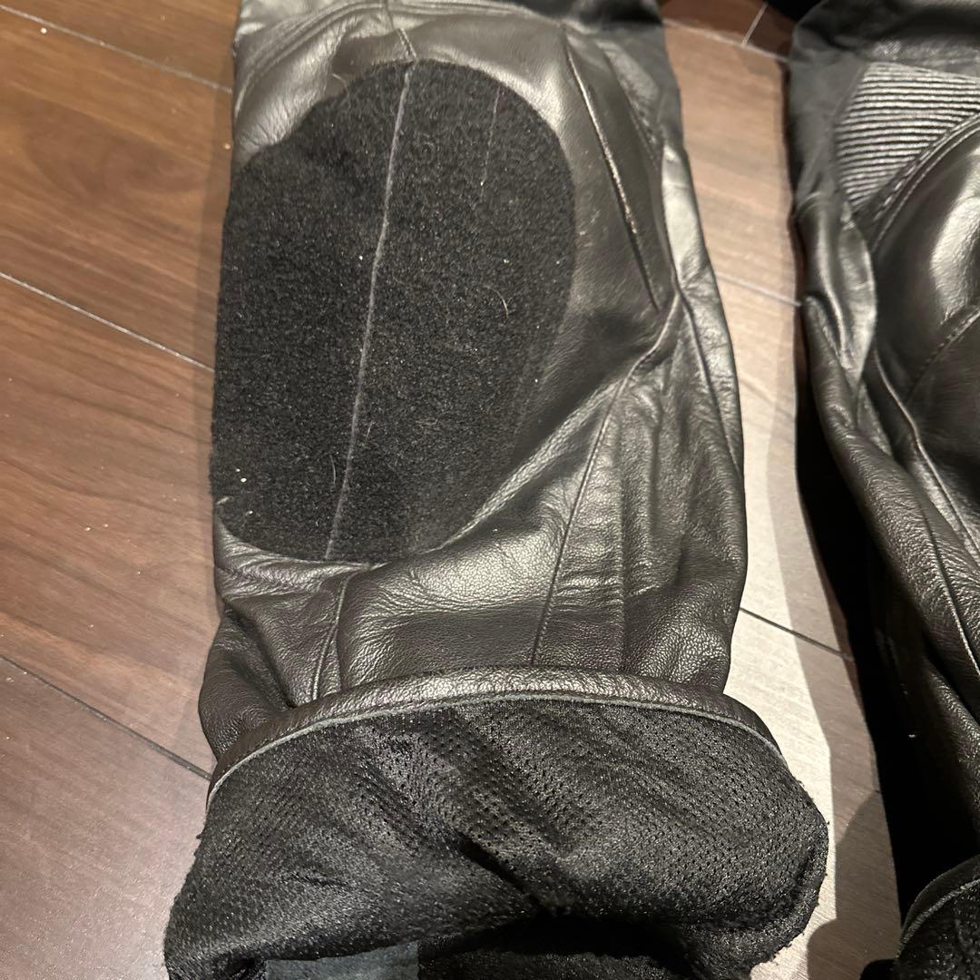 ラフアンドロード　レザーパンツ ブラック