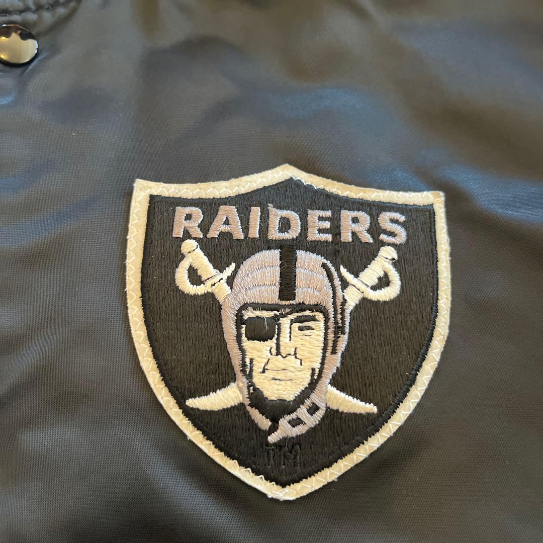 STARTER RAIDERS スタジャン USA製 M