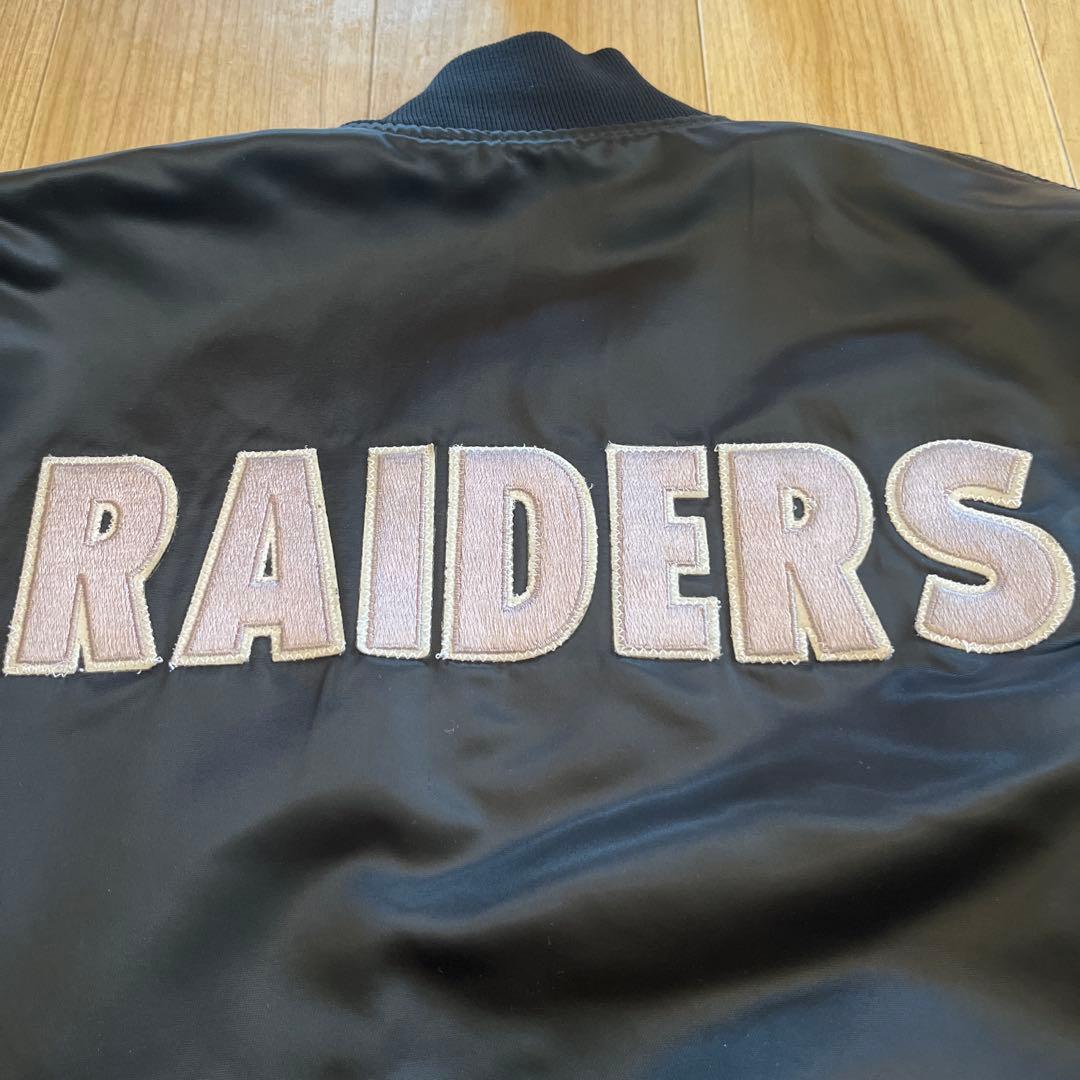 STARTER RAIDERS スタジャン USA製 M