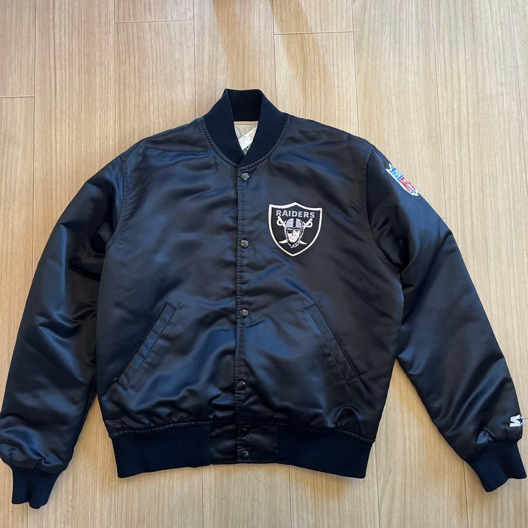 STARTER RAIDERS スタジャン USA製 M