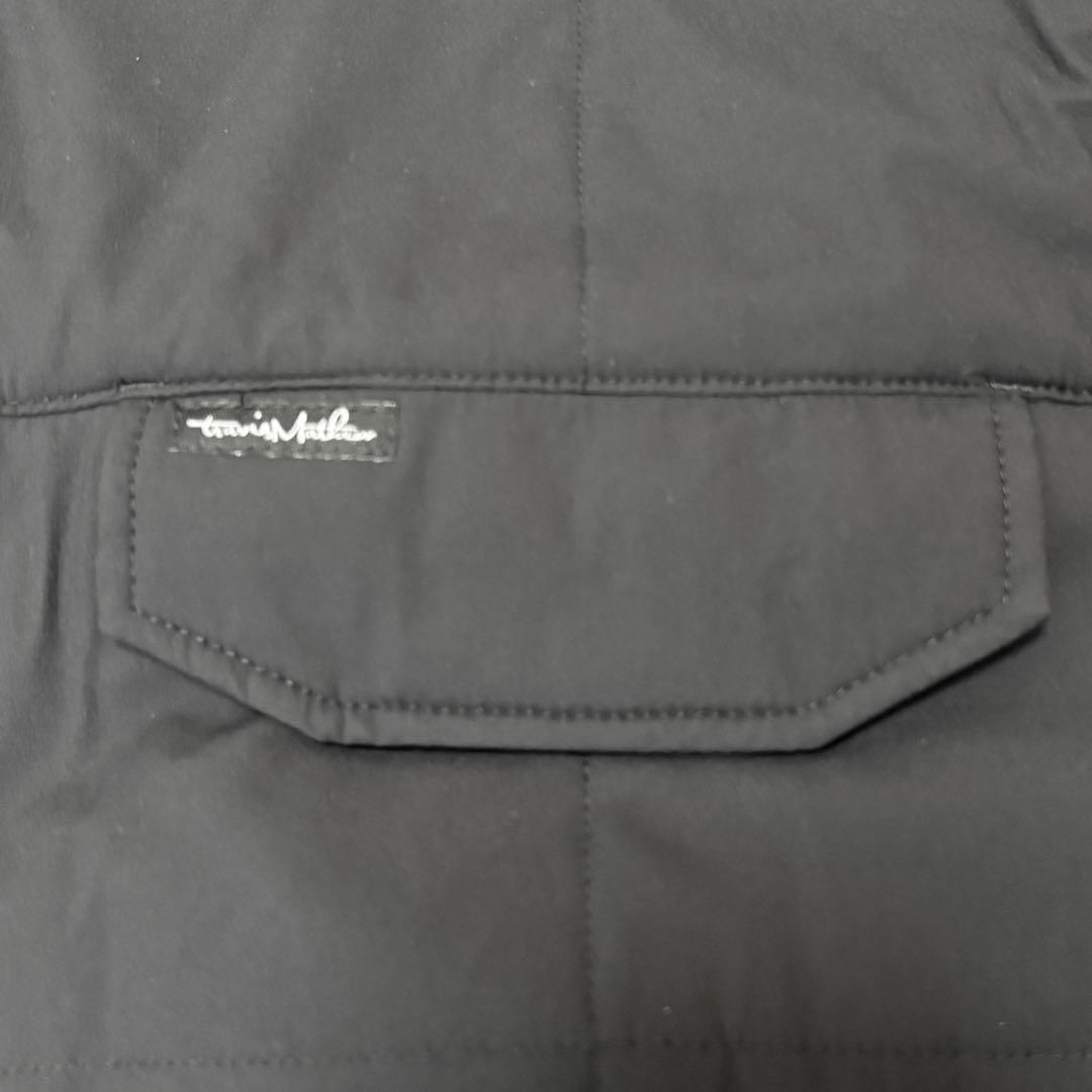TravisMathew トラヴィスマシュー 中綿ダウンジップベスト 黒 XL