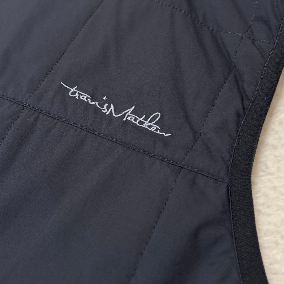 TravisMathew トラヴィスマシュー 中綿ダウンジップベスト 黒 XL