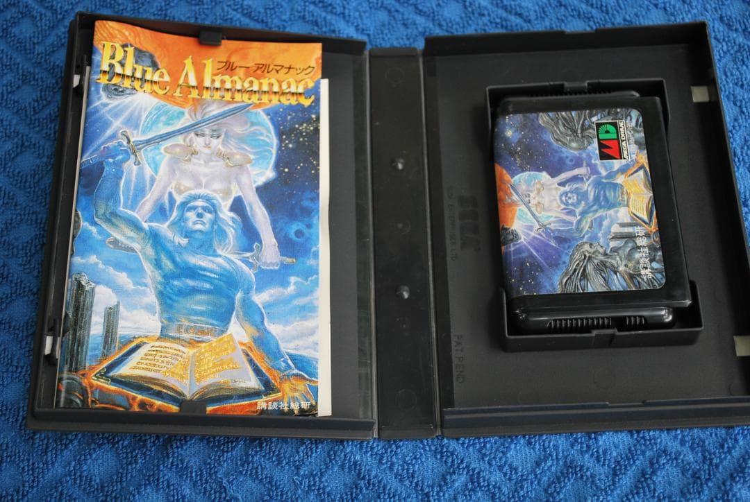 メガドライブソフト中古動作品「ブルーアルマナック」の出品です。