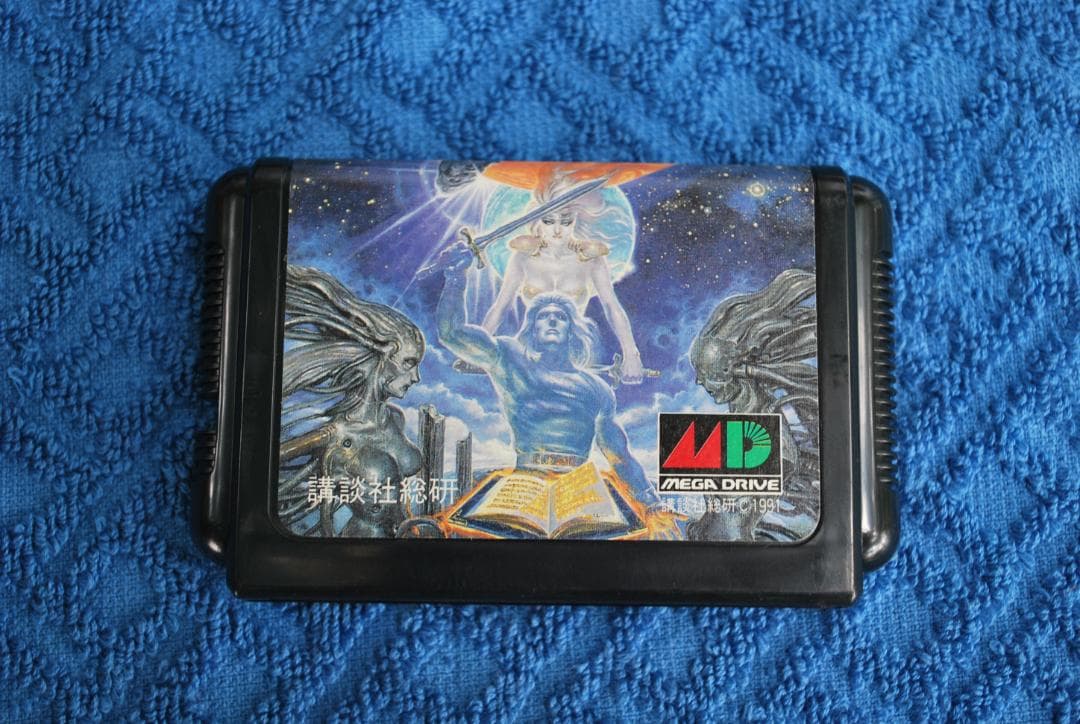 メガドライブソフト中古動作品「ブルーアルマナック」の出品です。