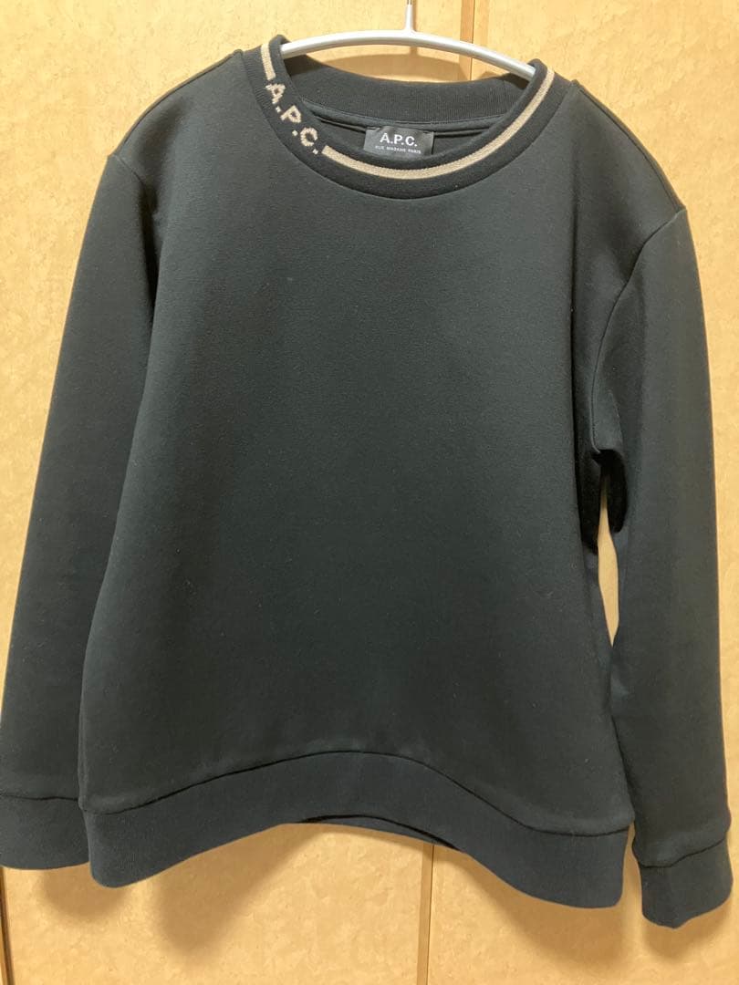 A.P.C. EARL スウェットシャツ ブラック S