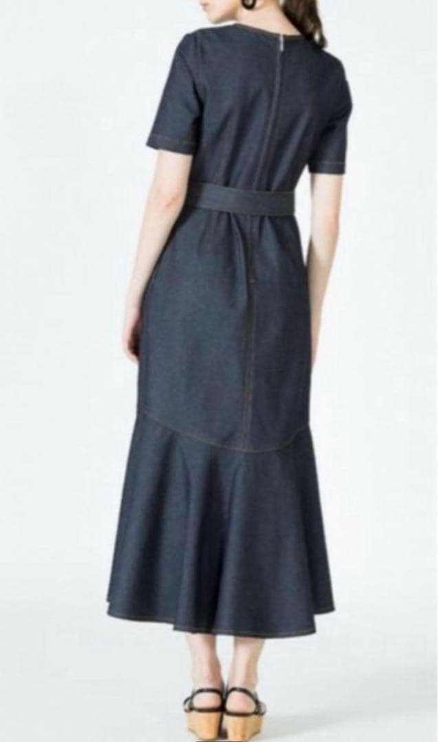 値下げ　allureville マーメイドデニムワンピース