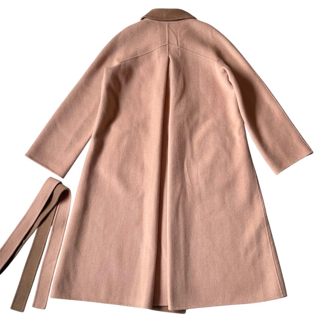 極美品✨マックスマーラ ロングコート クチートアマーノ アンゴラ 着丈111cm