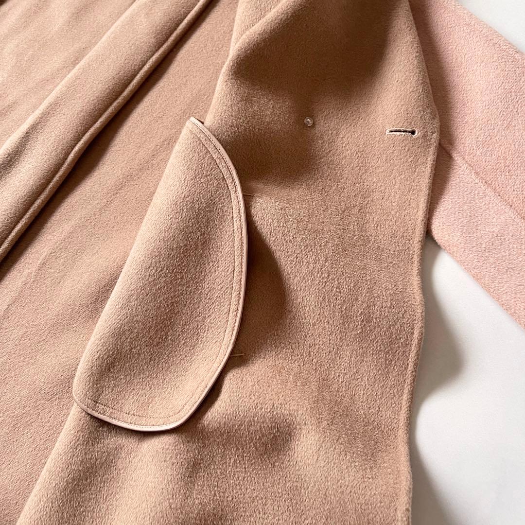 極美品✨マックスマーラ ロングコート クチートアマーノ アンゴラ 着丈111cm