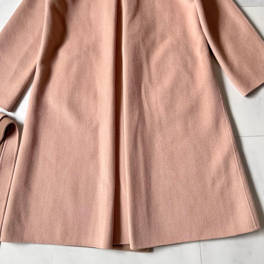 極美品✨マックスマーラ ロングコート クチートアマーノ アンゴラ 着丈111cm